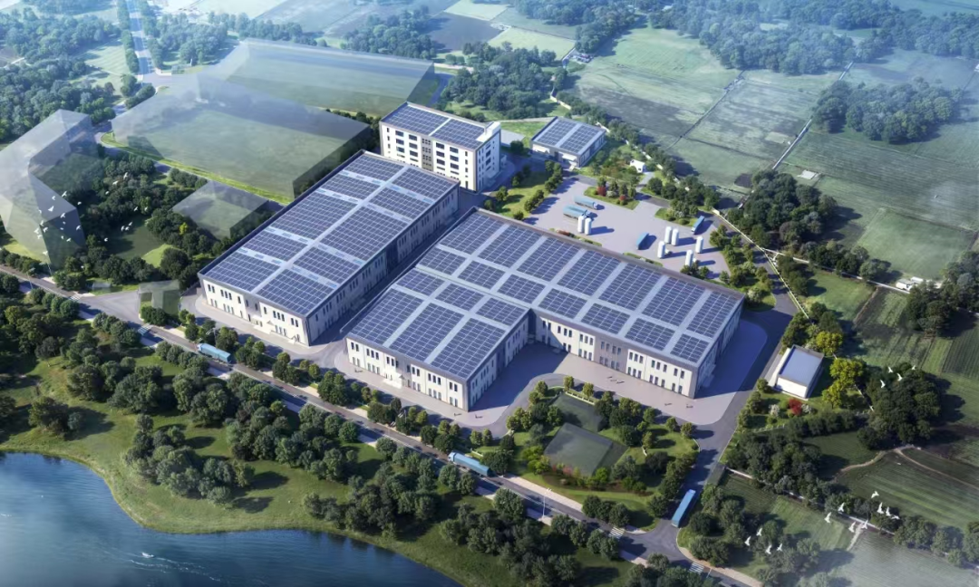 图:龙泰福缘“石英坩埚、拉管及其配套项目”效果图